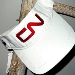 Head Vintage‎ Canadian White Embroidered CN Visor one size
